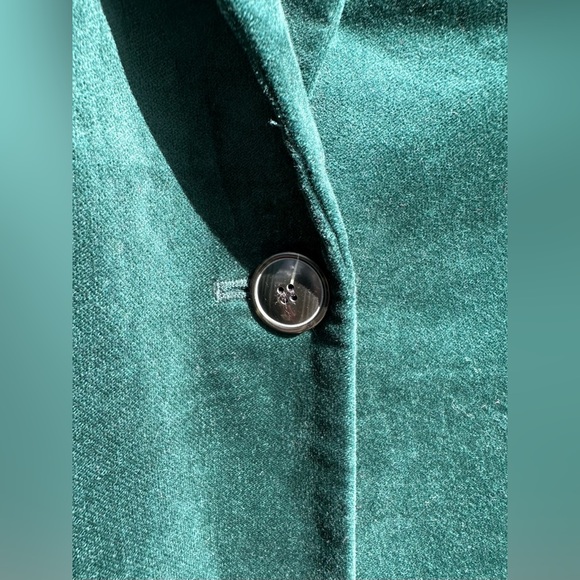 NWT Deadstock J.Crew Velveteen Emerald Green
One-Button Blazer Style BC800 Sz 4 - Picture 9 of 14
